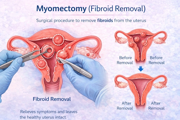 Myomectomy fibroid removal