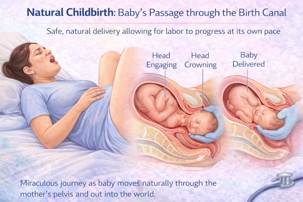 Natural birthing